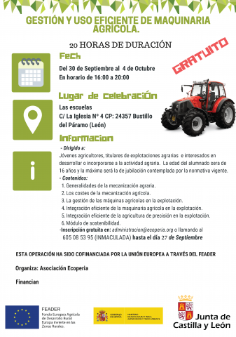 Curso Maquinaria Agricola Bustillo del Paramo